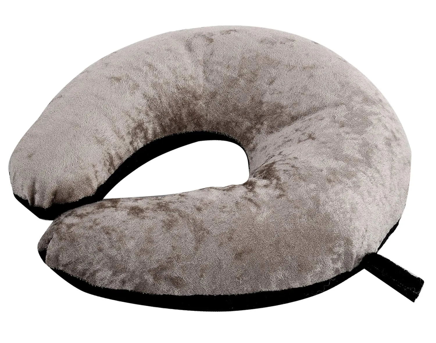 Kuber Industries 2 Pieces Unisex U-Shaped 100 Percent Pure Memory Foam Soft Cushions Neck Rest Pillow for Travel, Car, Train, Flight, Bus (Purple & Green)-CTKTC039217