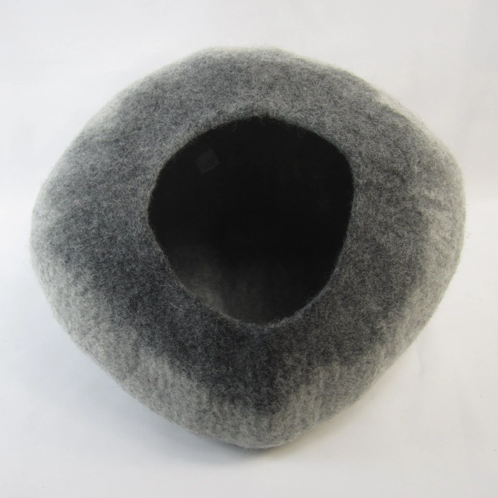 Light Gray / Dark Gray Cat Cave | Pet Bed