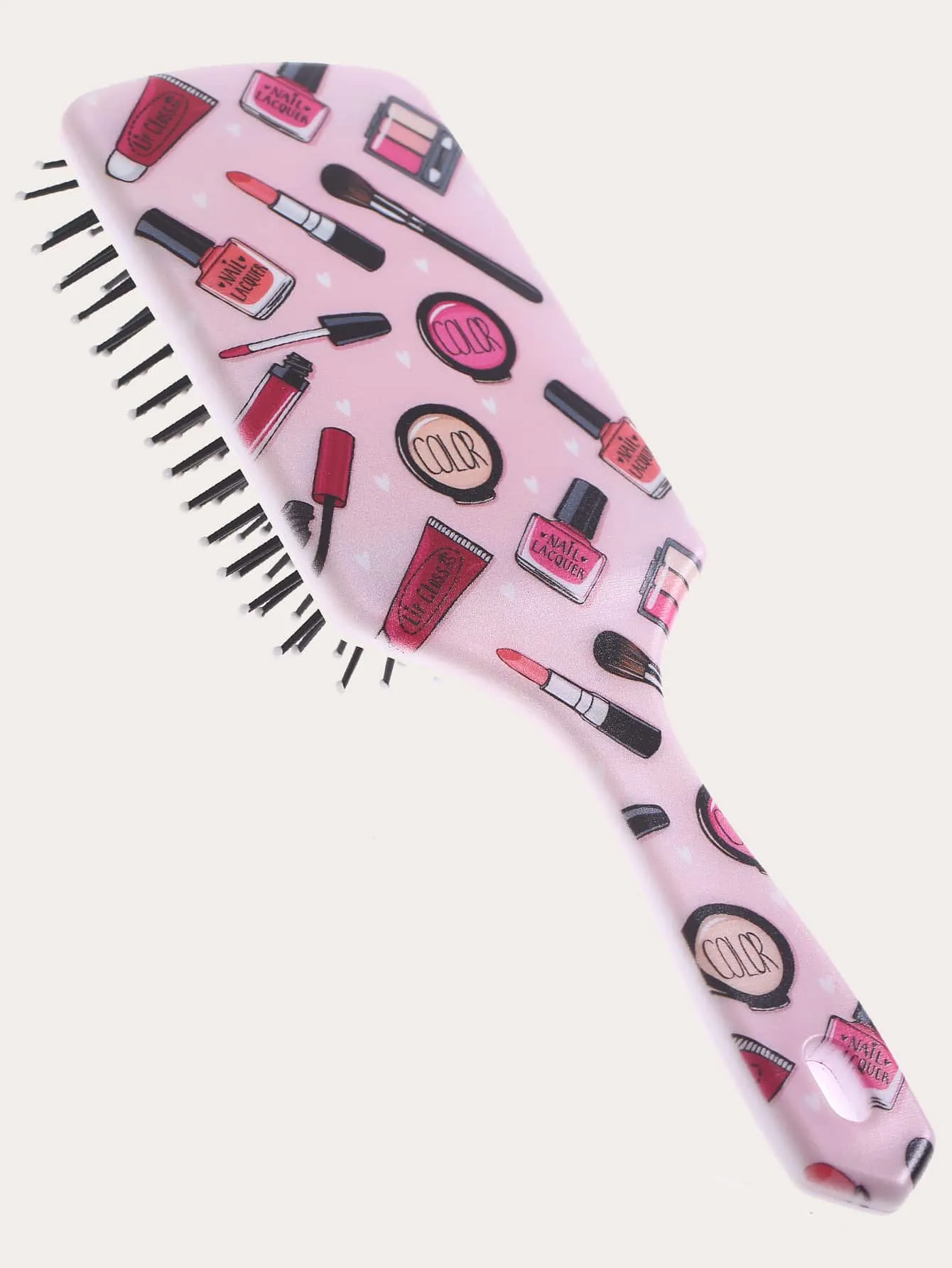 Lipstick Cosmetics Hair Brush Detangling Hair Brush Detangler Brush Hair Comb