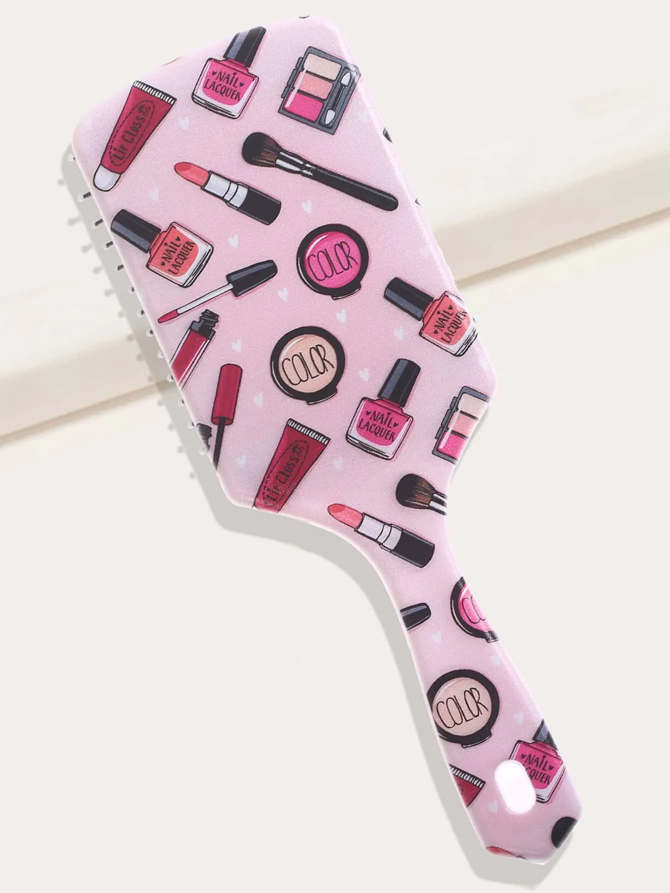 Lipstick Cosmetics Hair Brush Detangling Hair Brush Detangler Brush Hair Comb
