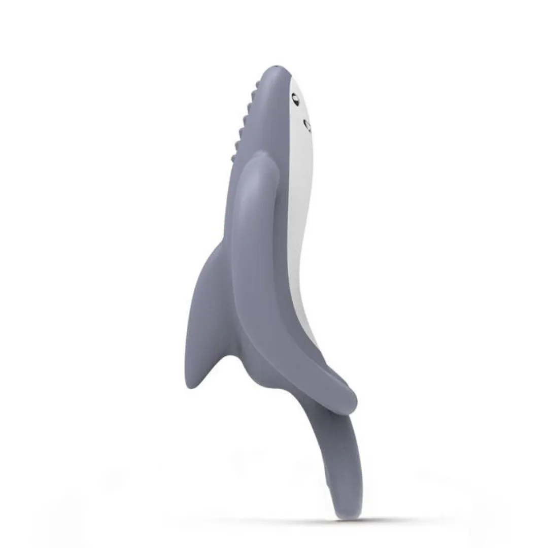 Matchstick Monkey Anti Microbial Teether shark