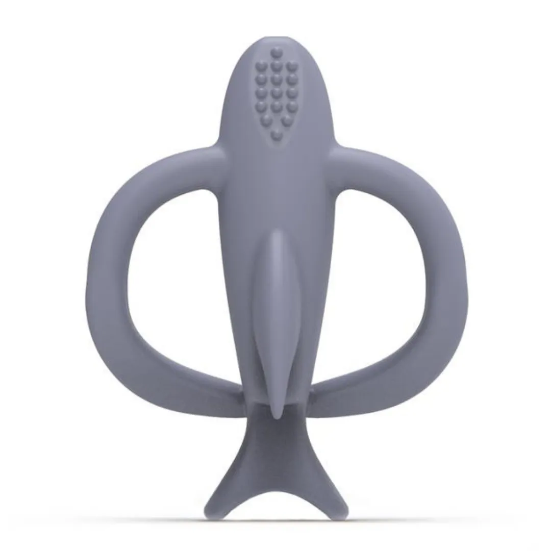 Matchstick Monkey Anti Microbial Teether shark