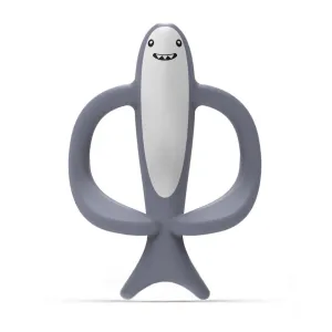 Matchstick Monkey Anti Microbial Teether shark