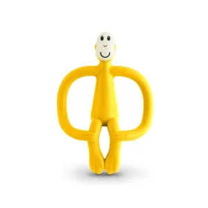 Matchstick Monkey Teething Toy and Gel Applicator Yellow