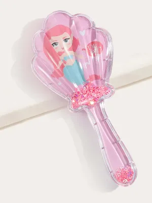 Mermaid Hair Brush for Kids Detangling Hair Brush Detangler Brush Hair Comb Gift
