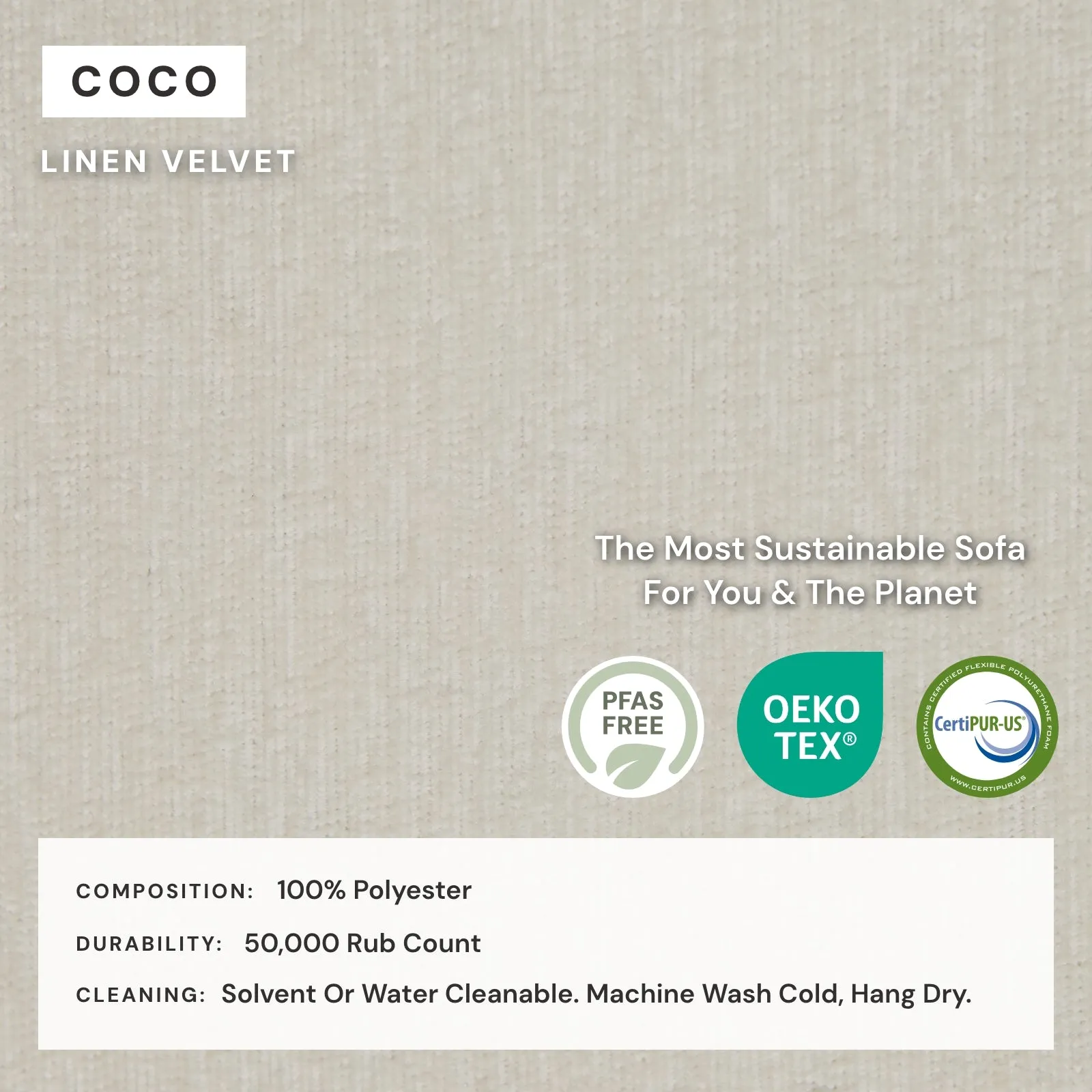 Modular Washable 8-Seater U-Sectional   Ottoman in Coco | Memorix  Seat | Cloud Pillow