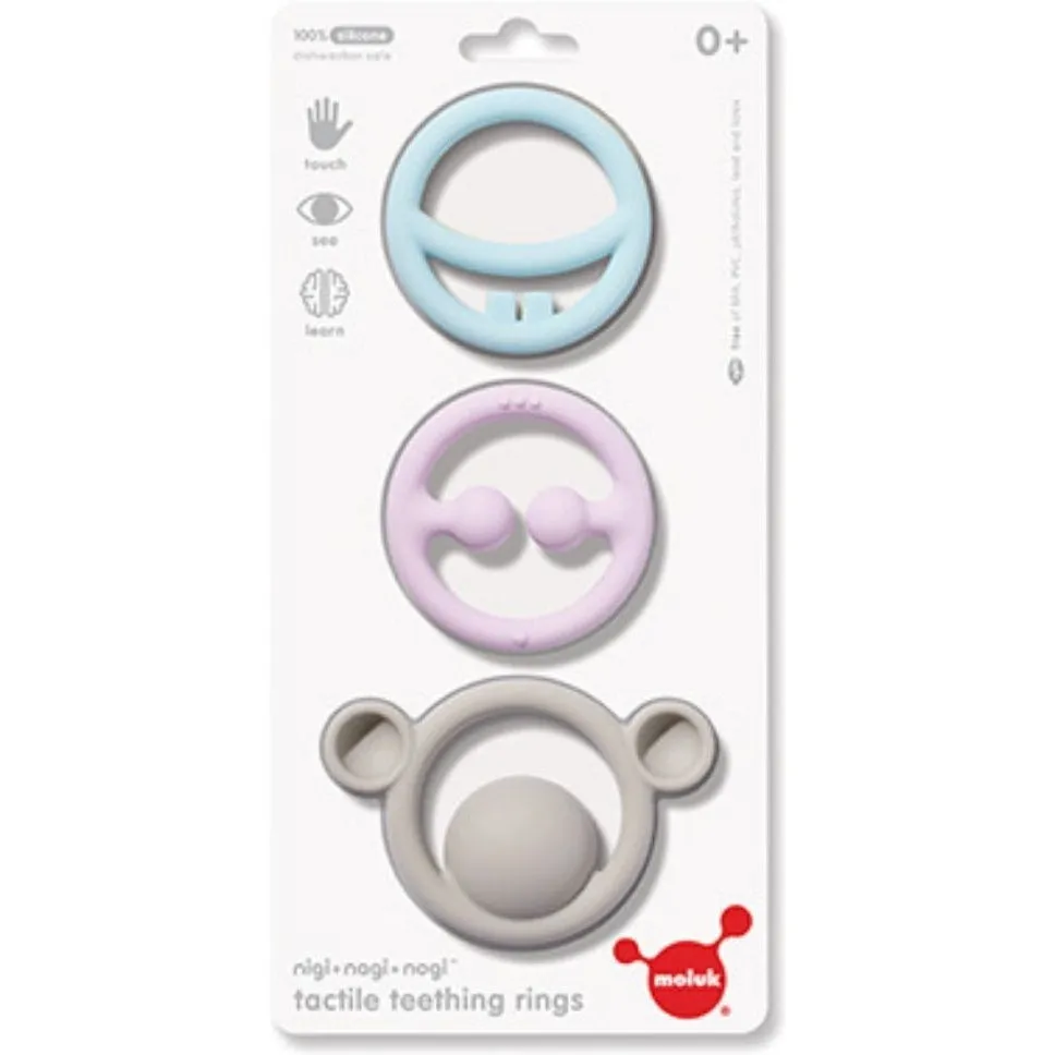Moluk Nigi Nagi & Nogi Teething Rings