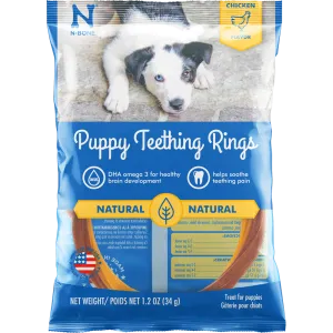 N-Bone® Puppy Teething Rings Chicken Flavor