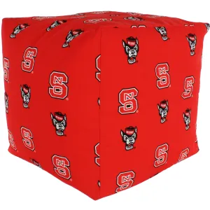North Carolina State Wolfpack Cube Cushion