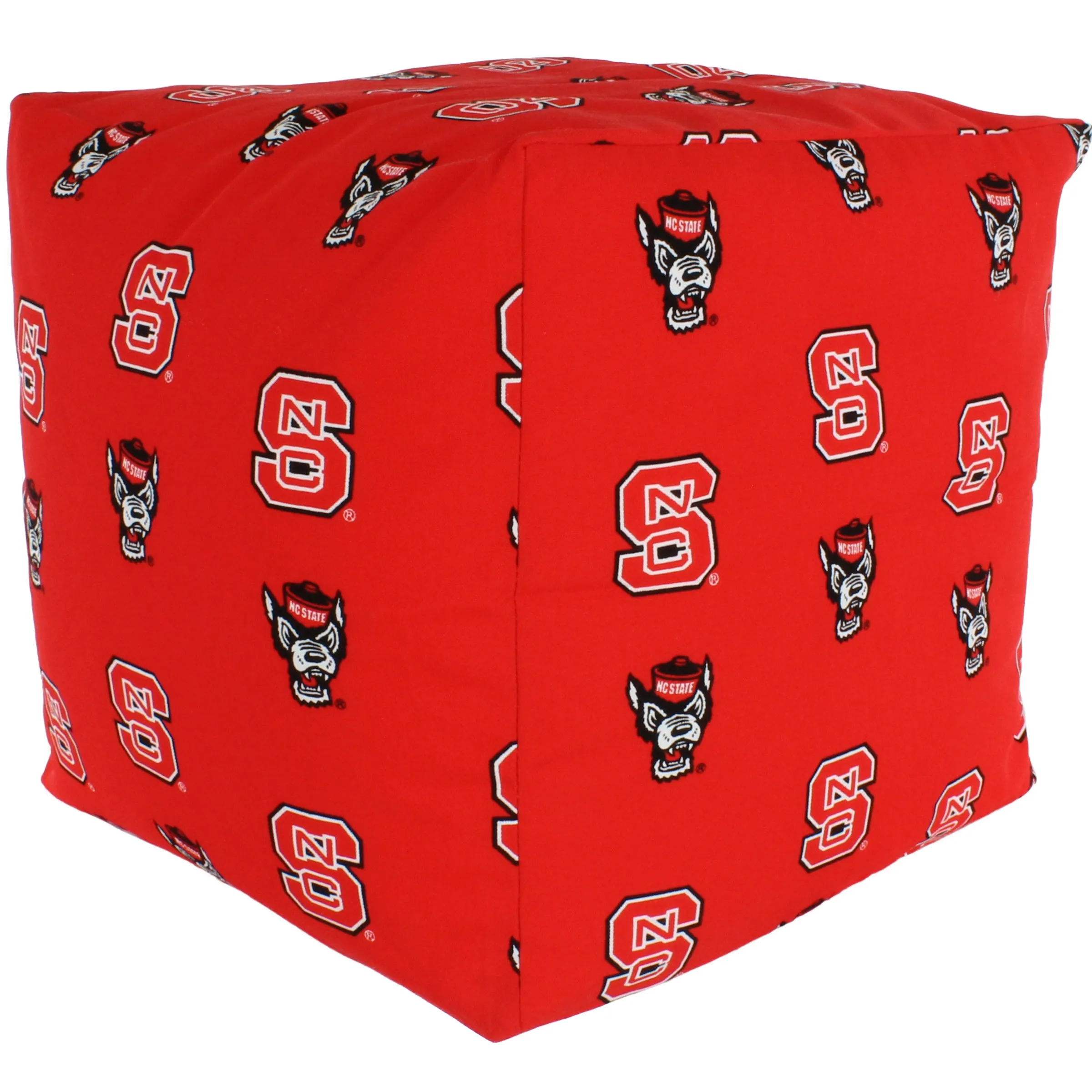 North Carolina State Wolfpack Cube Cushion
