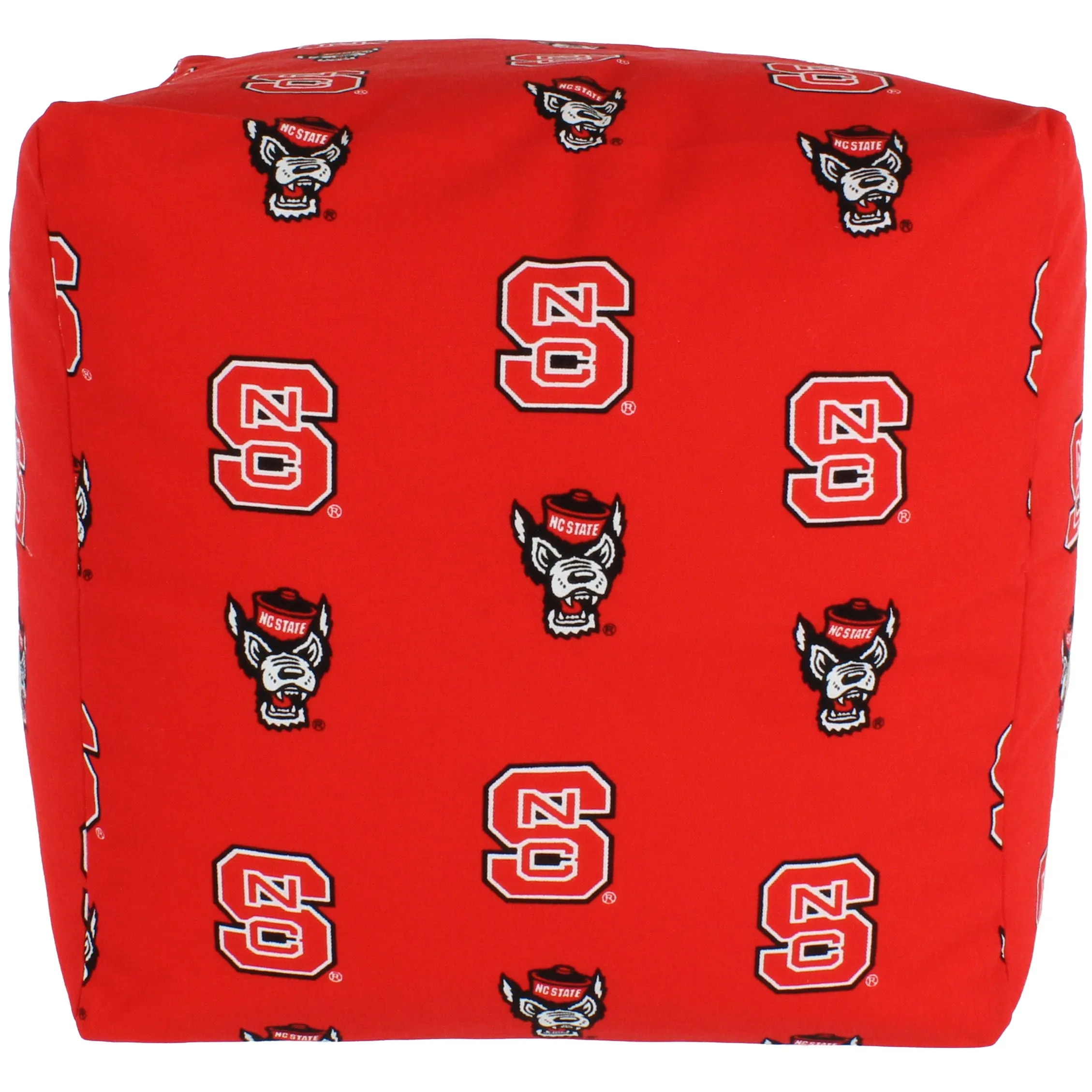 North Carolina State Wolfpack Cube Cushion