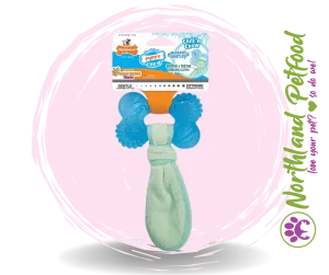 Nylabone Puppy Chew Chill & Chew Dog Toy - Peanut Butter