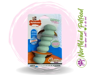 Nylabone Puppy Roll & Chew Puppy Chew - Peanut Butter*