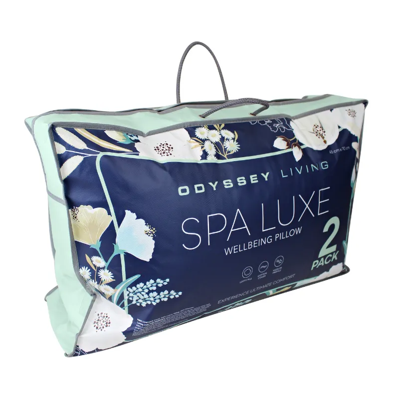 Odyssey Living Spa Luxe Wellbeing Pillow 2 Pack