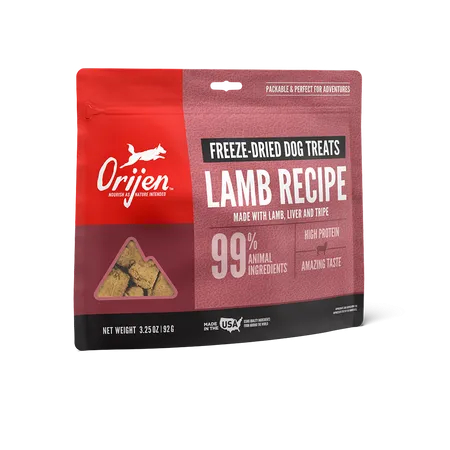 ORIJEN Freeze Dried Grass Fed Lamb Dog Treats
