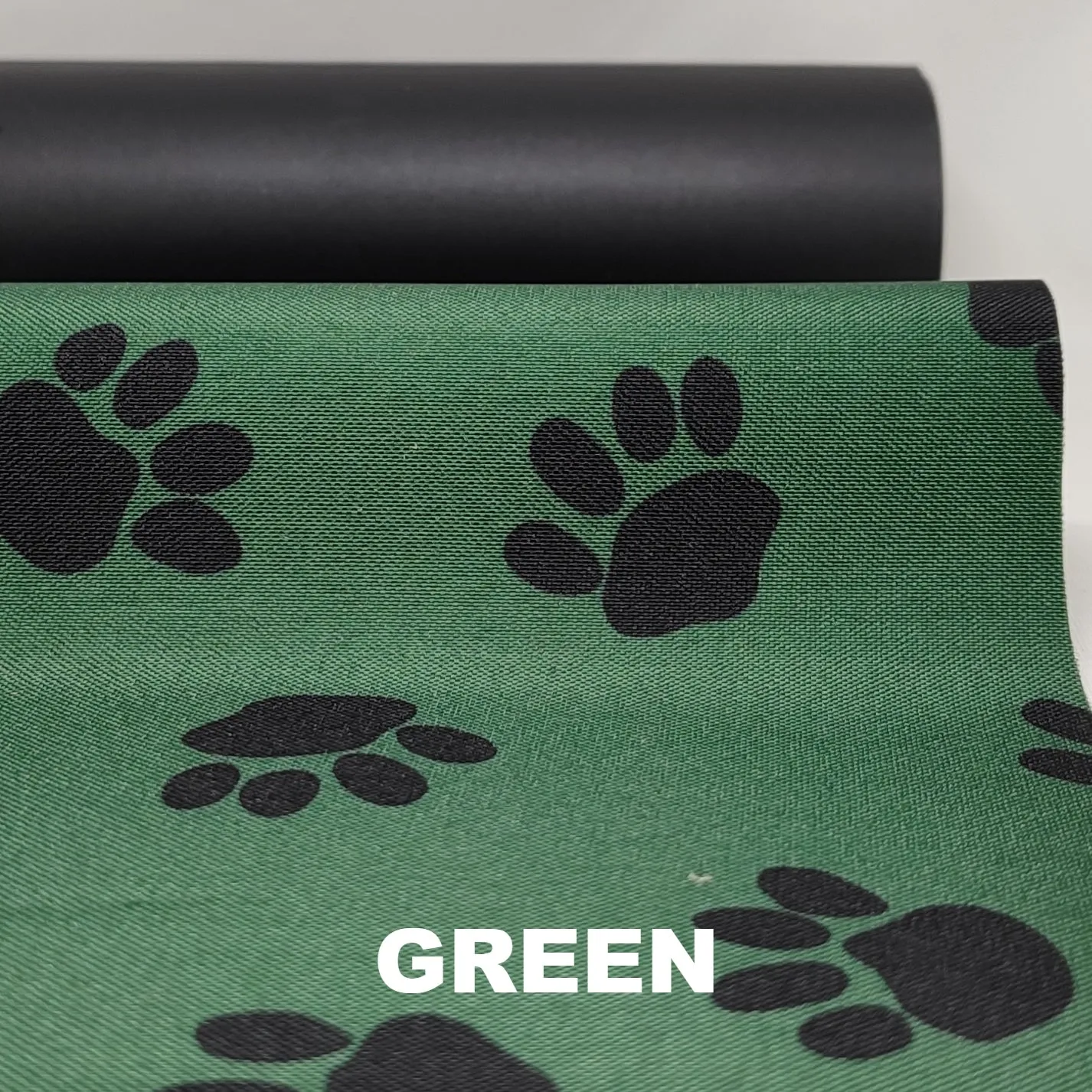 PAWS - 300d Polyester with Waterproof Vinyl Coating, Pawprint design