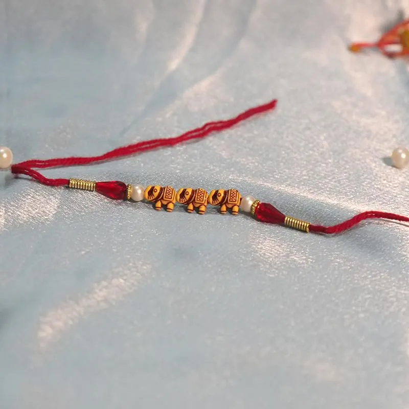 Pillow Rakhi for Brother with Gift - Rakhi with Rakhi Cushion with Filler Greeting Card- Rakhi for Brother, Gifts for Brother, Gifts for Rakhi, Gifts for Rakshabandhan Rakhi Gifts-CH-SIS-14-PE