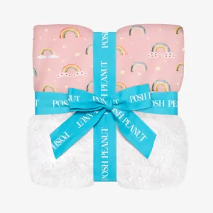Posh Peanut Shay Plush Patoo Blanket
