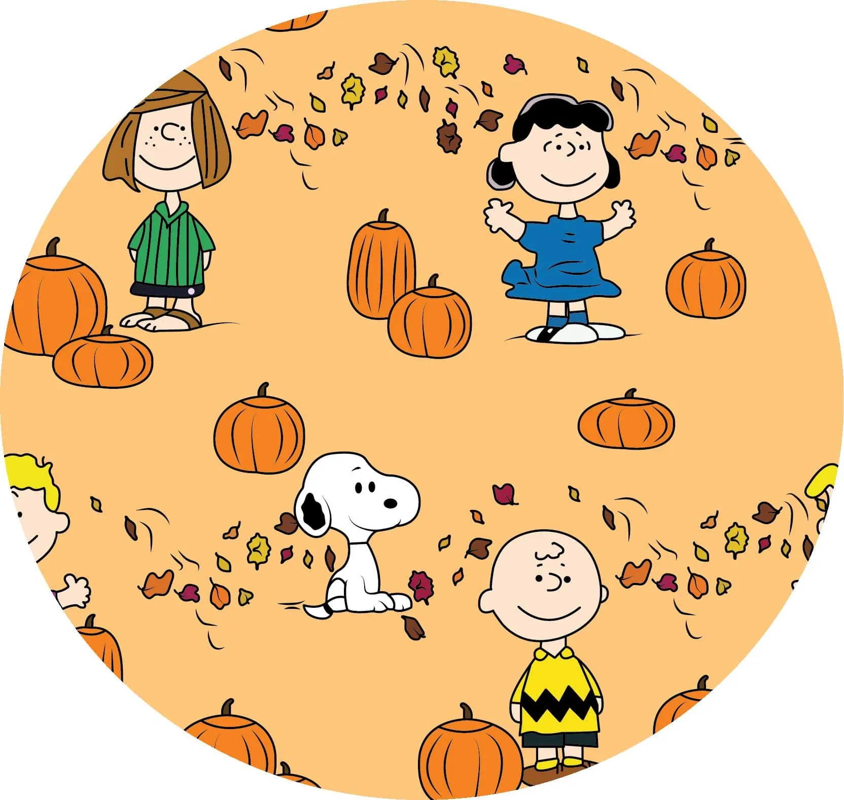 [Pre Order] Fabulous Fall Great Pumpkin - Bamboo Blankets (EST SHIP LATE OCT)