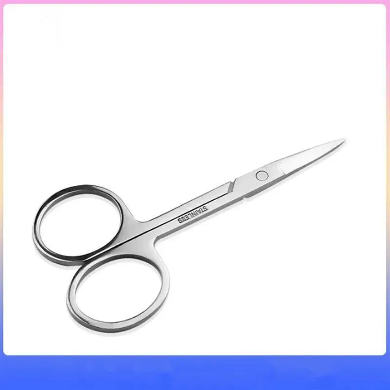 Precision Steel Grooming Scissors for Nails, Eyebrows, and Lashes: Safe and Painless Trimming