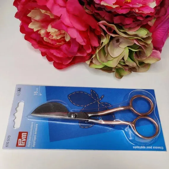 Prym Applikationsschere 15 cm roségold IDssgx12