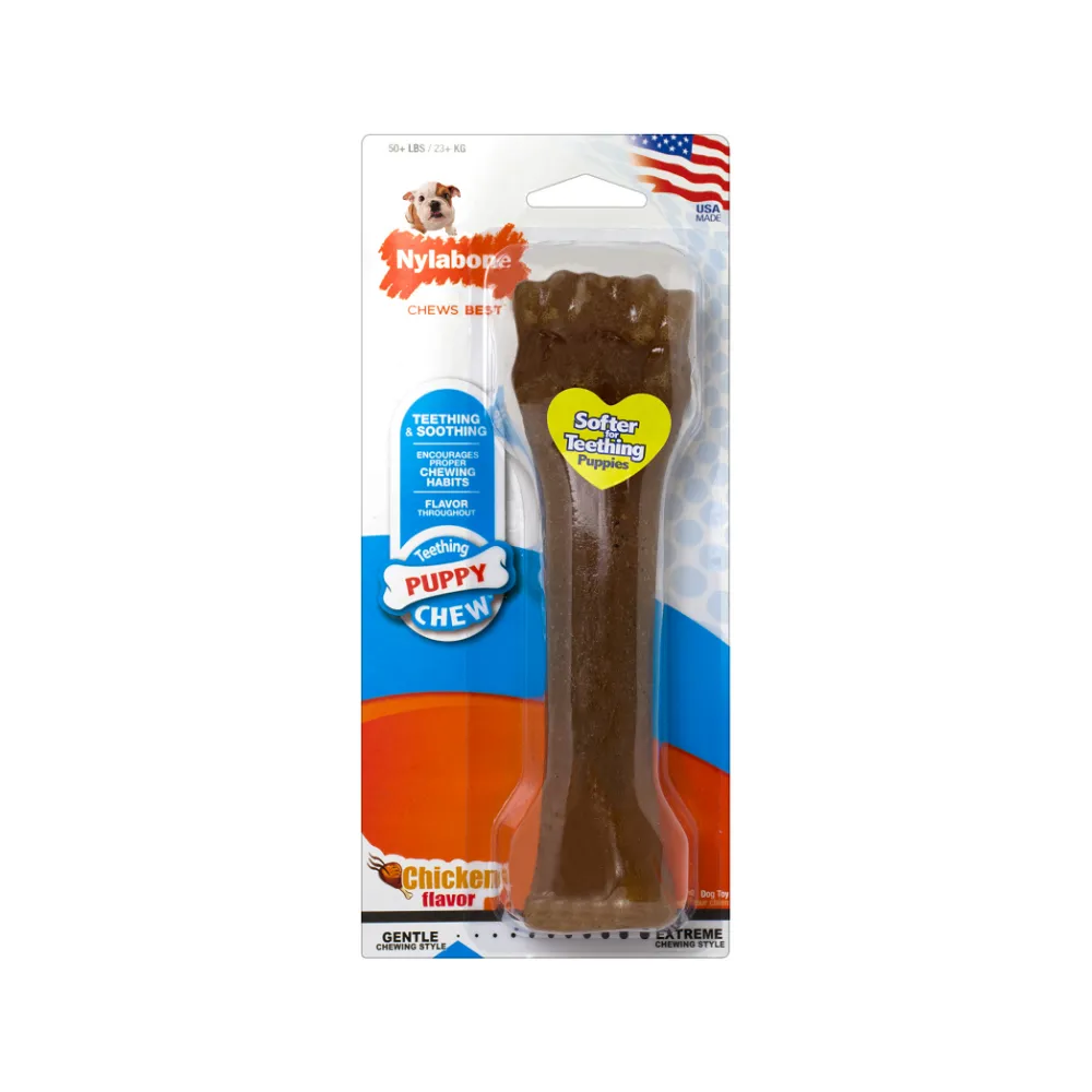 Puppy Chicken Flavor Teething Dog Chew Toy