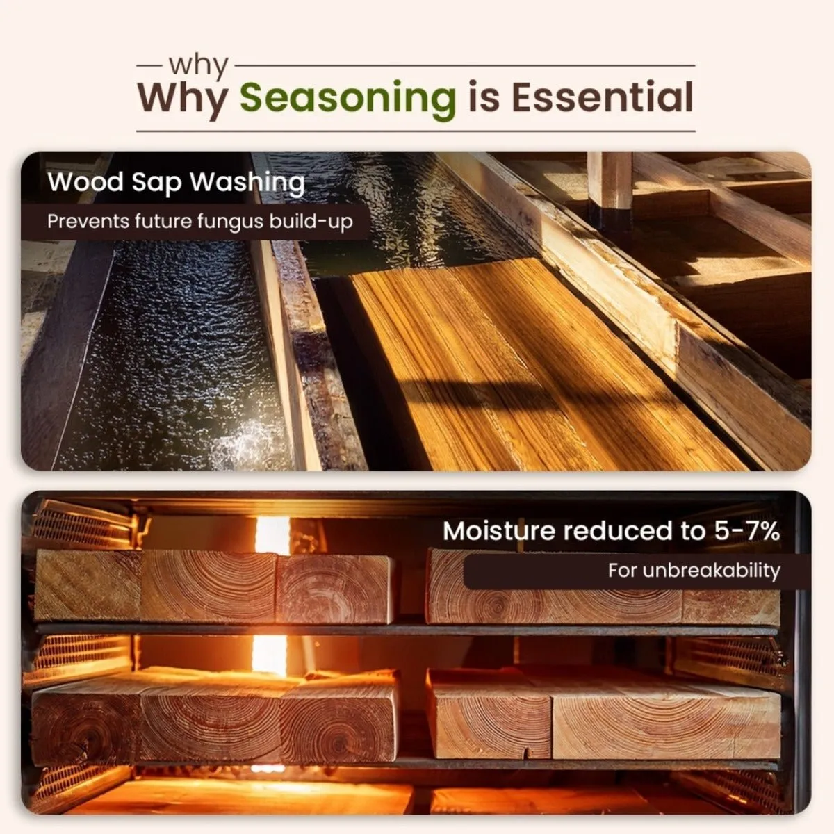 Rosewood Wide Tooth Long Comb for Hair Growth