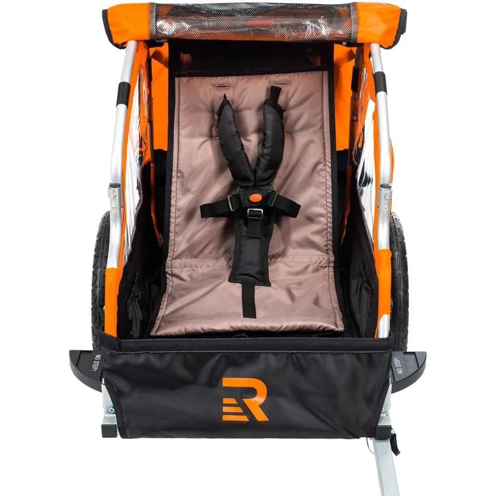 Rover One Passenger Children's Foldable Bike Trailer