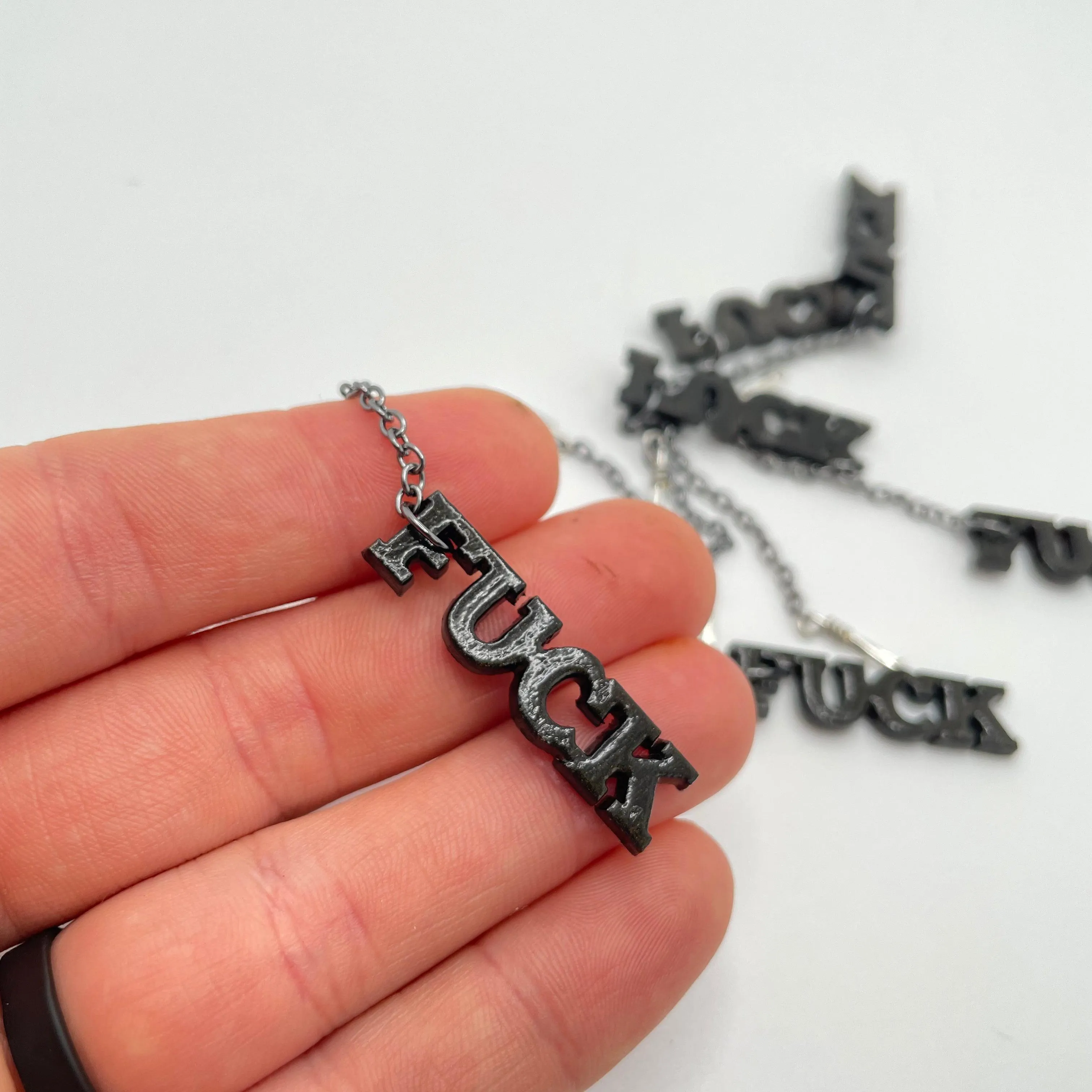 Say What You Want- Personalized Word Dangles with ECJ Magnetic Dangle Tunnels- Wood & Stone Gauges