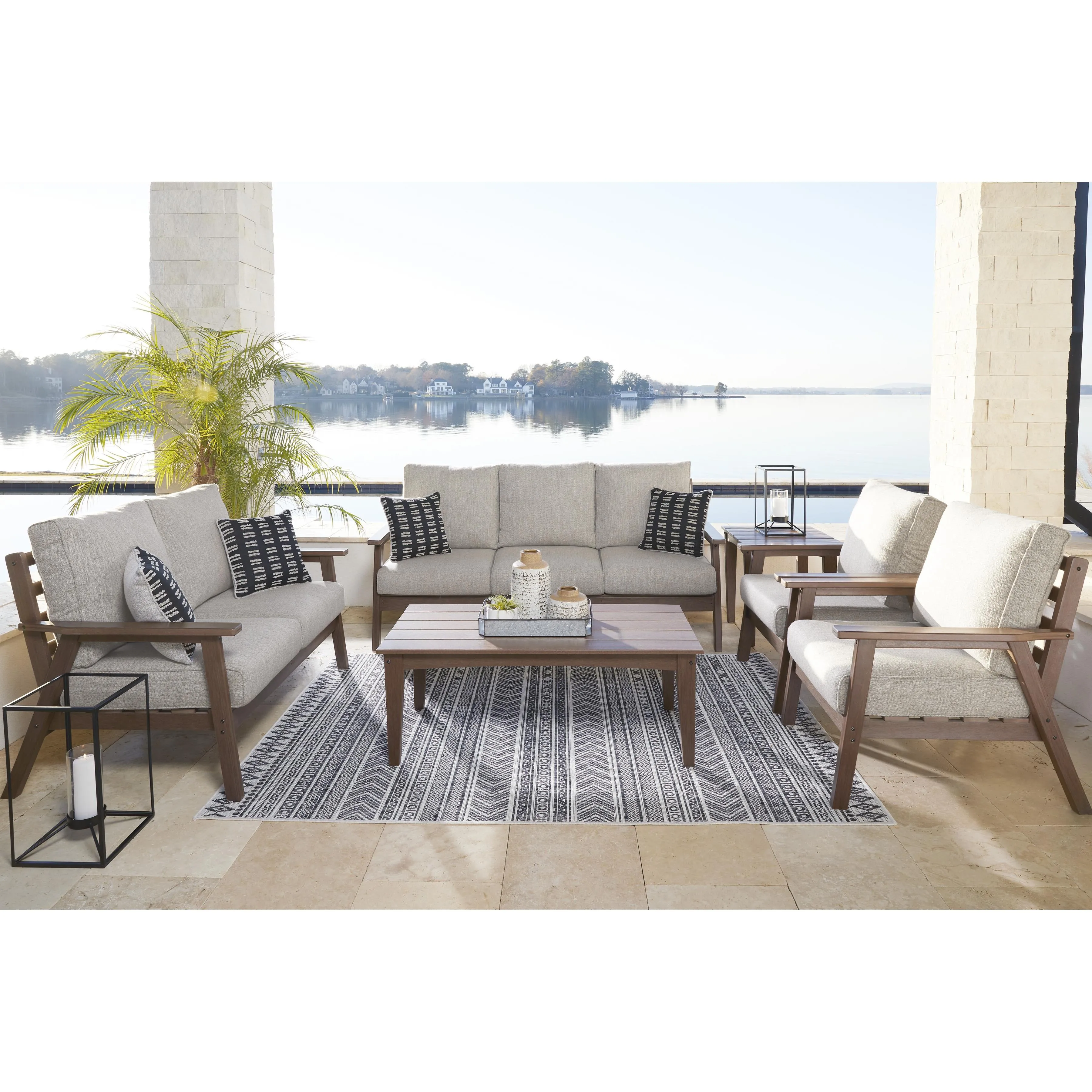 Signature Design by Ashley Emmeline P420-838 Sofa with Cushion
