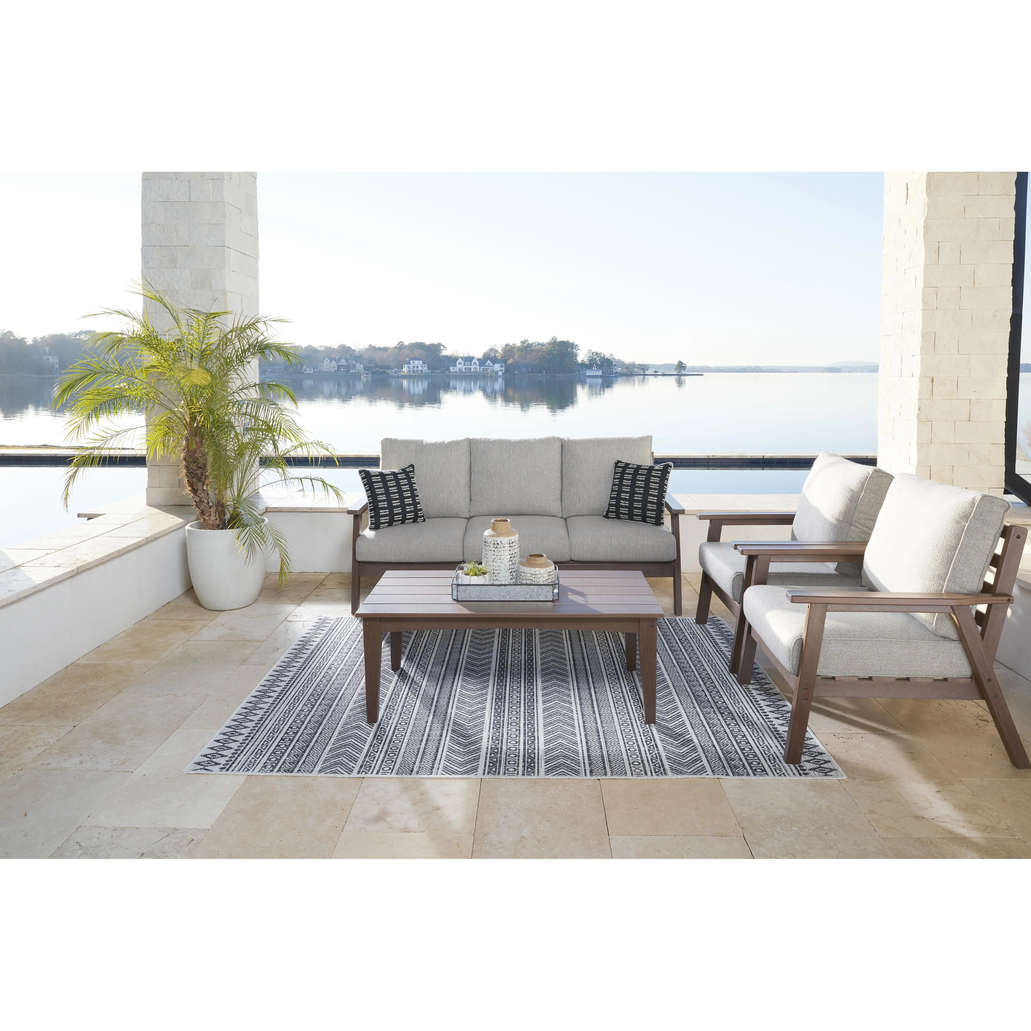 Signature Design by Ashley Emmeline P420-838 Sofa with Cushion
