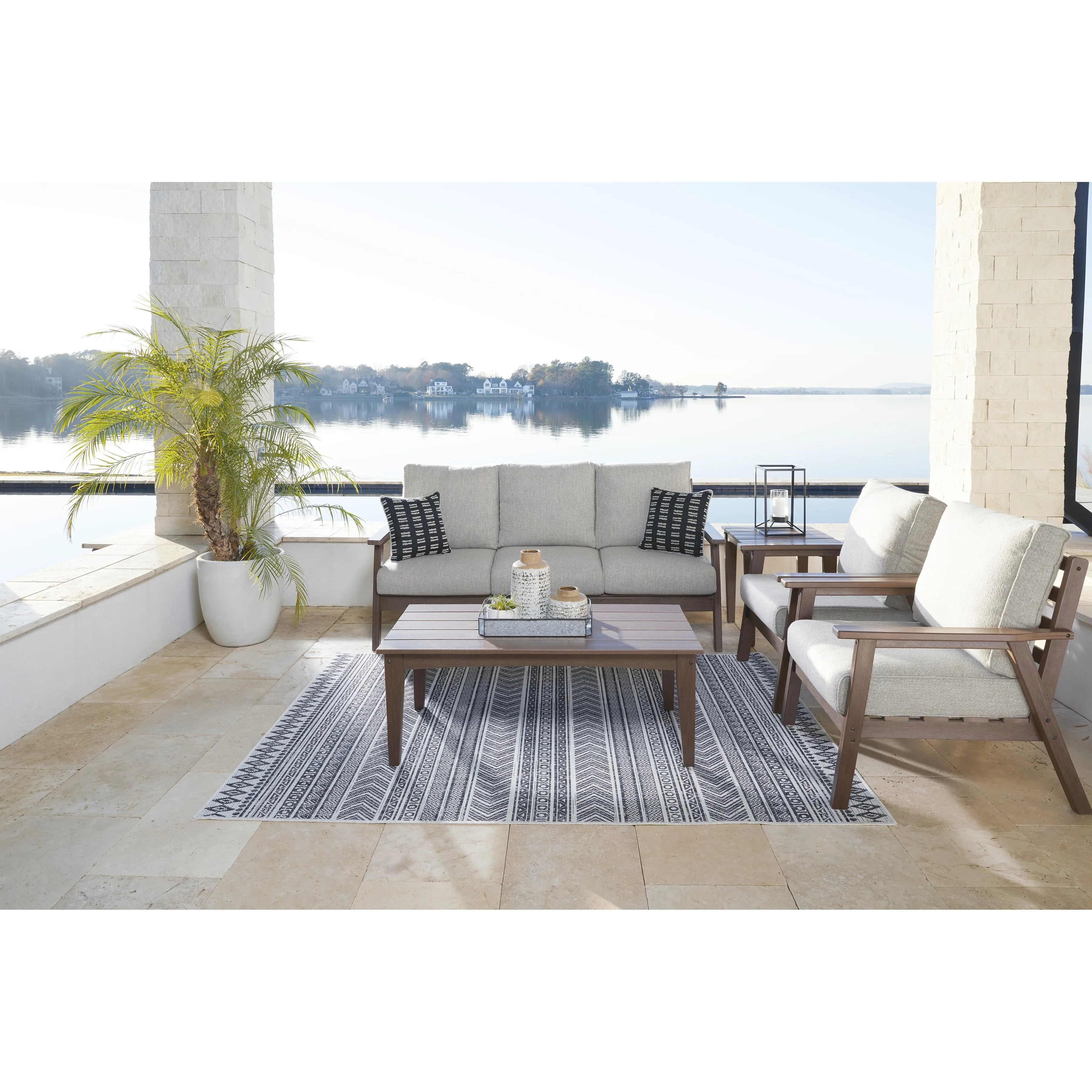Signature Design by Ashley Emmeline P420-838 Sofa with Cushion