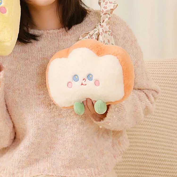 Small Fluffy Plushie Cushion | Biscuit