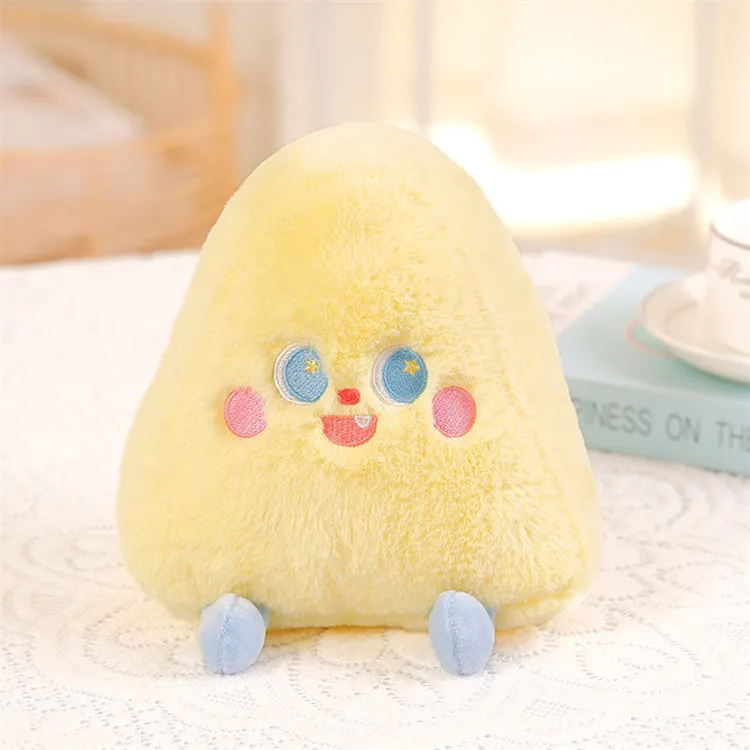 Small Fluffy Plushie Cushion | Mini Cake