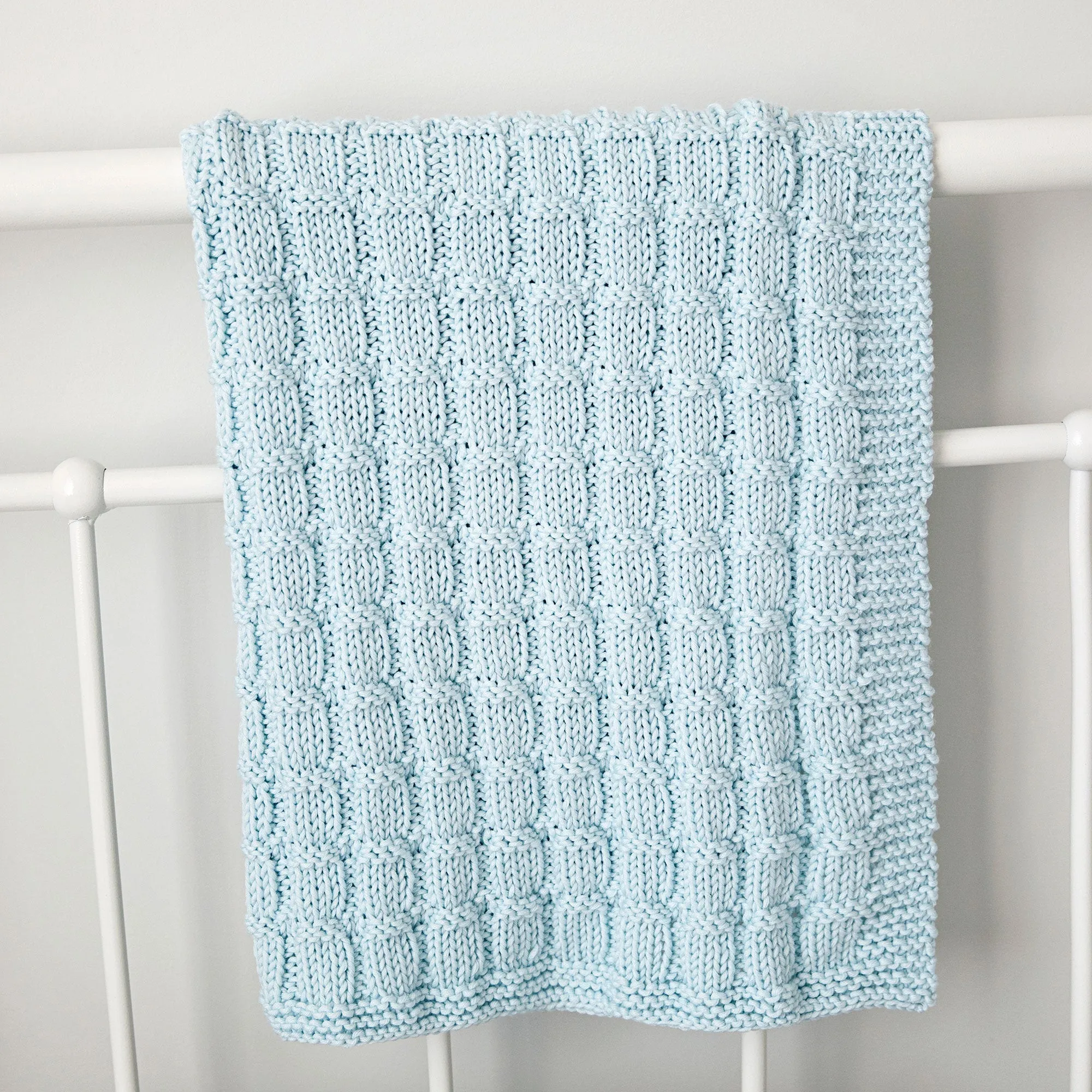Snuggle Time Baby Blanket Knitting Pattern