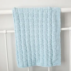 Snuggle Time Baby Blanket Knitting Pattern