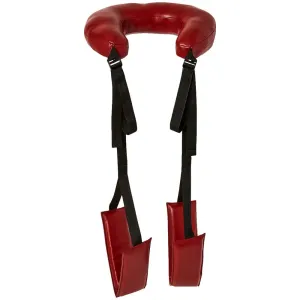Sportsheets Saffron Red Bondage Thigh Sling for Bdsm Couples