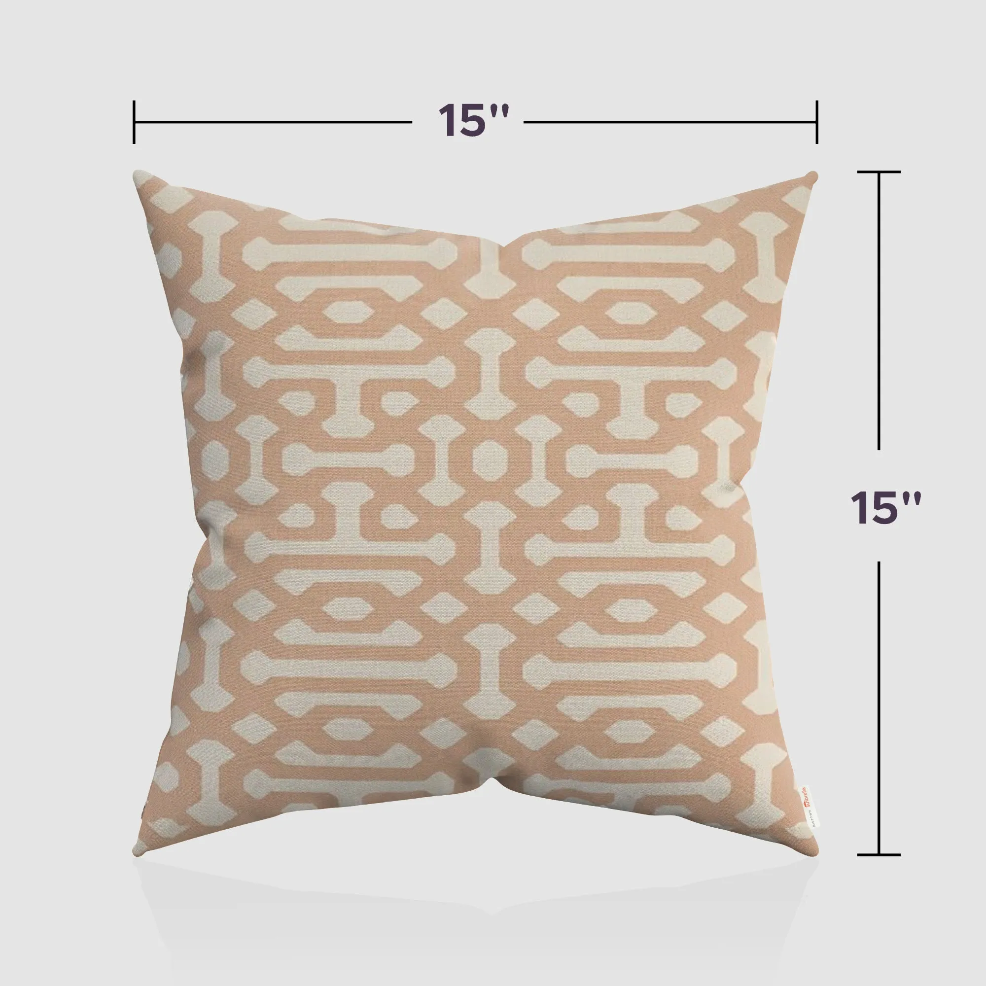 The Perfect Throw™ - Sunbrella Fretwork Cameo