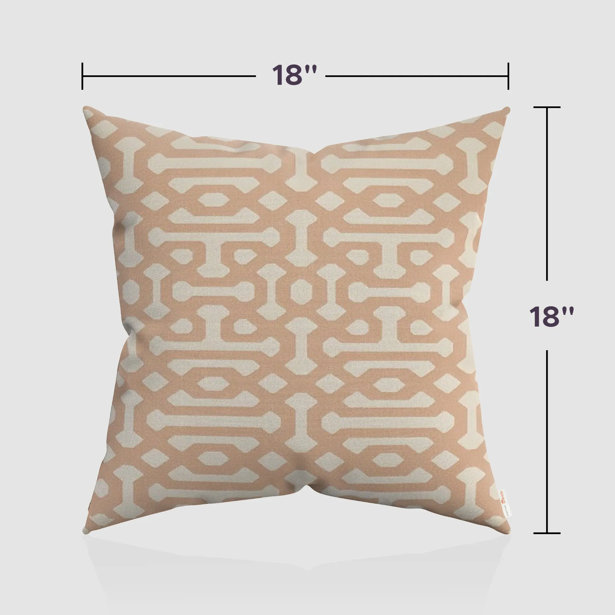 The Perfect Throw™ - Sunbrella Fretwork Cameo