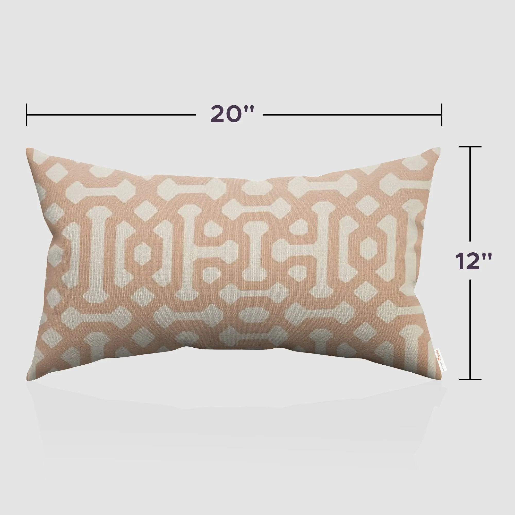 The Perfect Throw™ - Sunbrella Fretwork Cameo