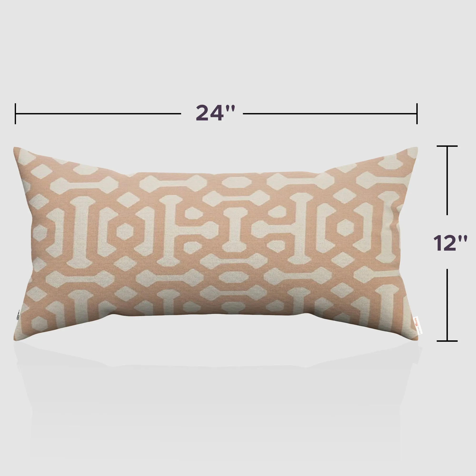 The Perfect Throw™ - Sunbrella Fretwork Cameo