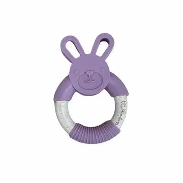 Three Hearts Bunny Ear Teether