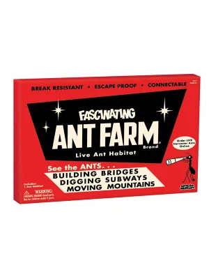 Uncle Milton's Retro Ant Farm