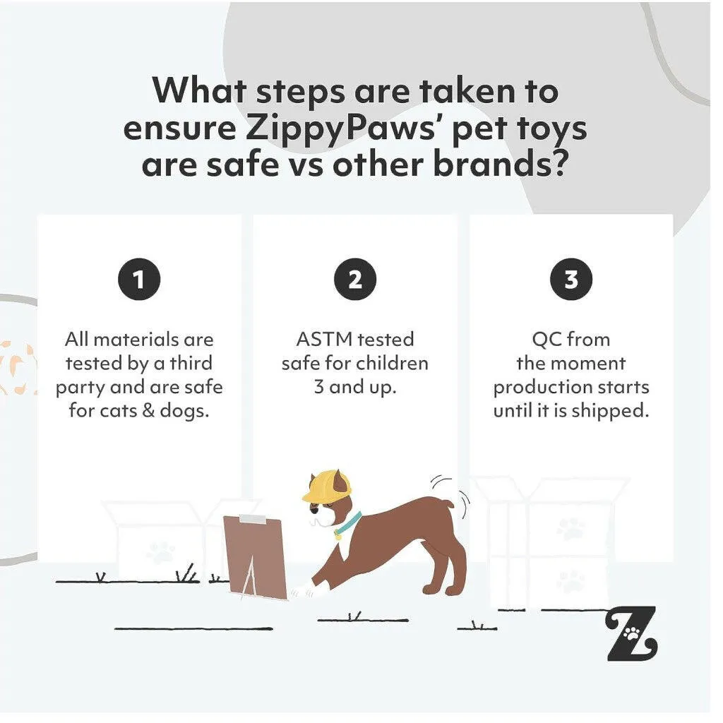 Zippy Paws Rope Gliderz Dog Toy (Medium)